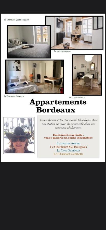 Le Charmant Quai Bourgeois Bordeaux Exterior photo